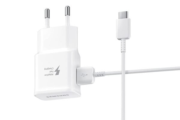 Samsung 15W Travel Adapter + USB A to C Cable