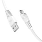 Portronics Konnect Core II 3A Fast Charging 1M Type-C Cable for All Type C Smartphones (White)