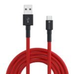 Portronics USB Type C Cable 3 A 1 m Konnect B  (Compatible with Smartphone, Red, One Cable) POR 1771